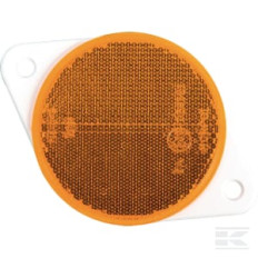 gopart LA75017 Catadioptre rond orange Ø75mm à visser