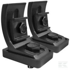 Kramp BRASG1 Jeu de supports de montage arrière pour barres lumineuses à une rangée