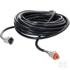 Kramp KADT0310M Câble d'extension Deutsch 3 broches, 10 m, femelle/mâle DT 3 broches