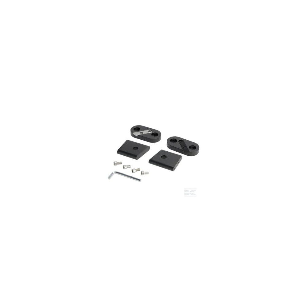 Kramp LA100BK14 Support de fixation pour éclairage de véhicule, à boulonner, en aluminium/acier inoxydable