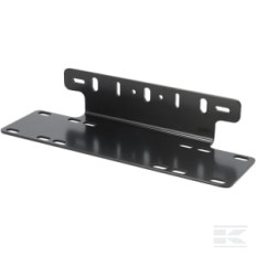 Kramp LA100BK15 Support de fixation pour feu de plaque d'immatriculation, en aluminium
