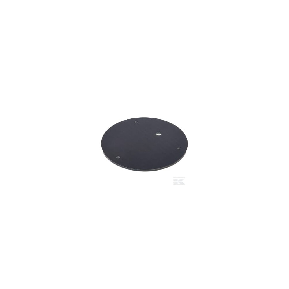 Kramp BS2017KR Support de gyrophare à souder pour montage fixe 160 mm