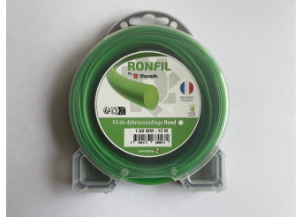 Fil débroussailleuse RONFIL 1,6 mm – 15 m | Fabriqué en France