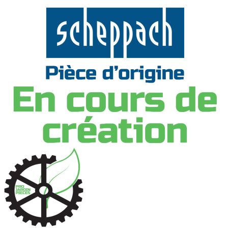 Scheppach carter de courroie trapezoidale 10809001a2 réf. 88001352 88001352