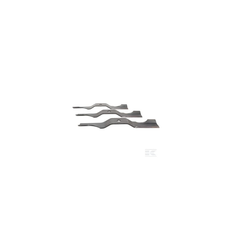Stiga 1134921002 Lame mulching 3387 ZTR (3 pièces) ZT 3107 T