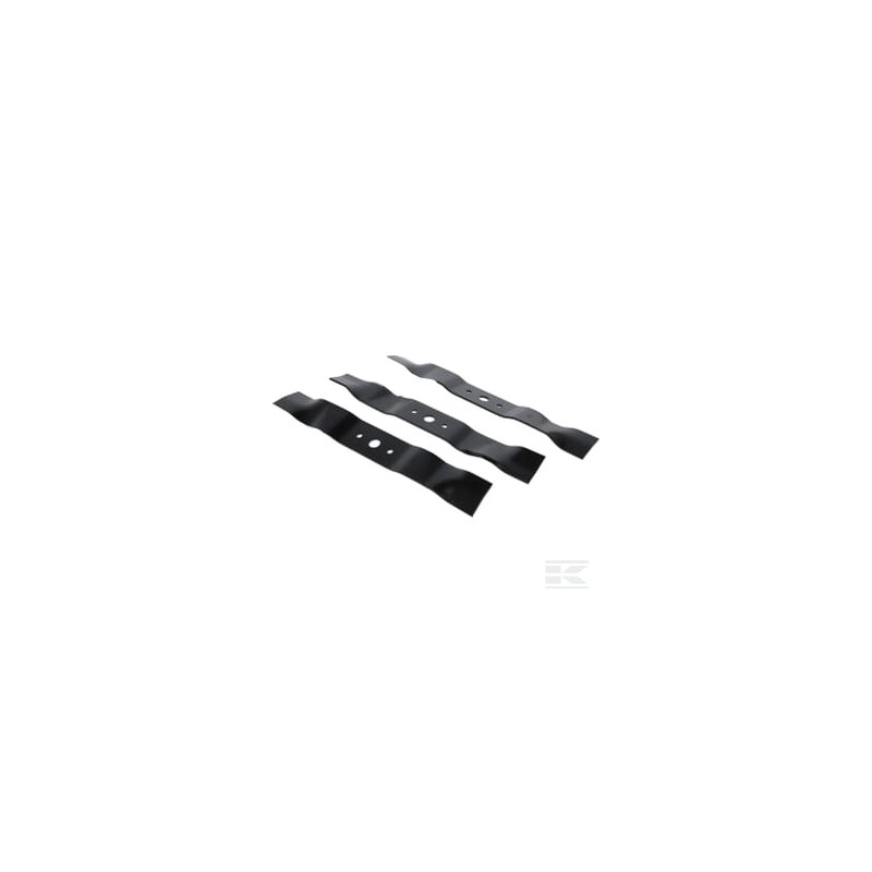 Stiga 1134923201 Jeu de lames mulching 118 cm Stiga - 3 pcs Tornado 6118 HW