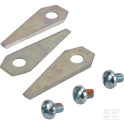 Atco/Qualcast/Suffolk Lames, 3 pièces - Bosch Indego 1200 CONNECT