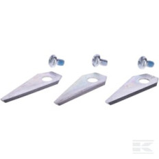 Honda Kit de lames, rotatives (3 pièces) - Miimo HRM 40