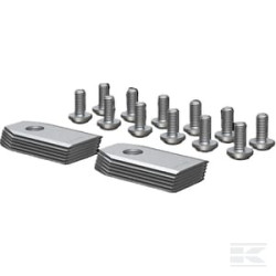 Kress Jeu de lames durables (6x) - All Kress Mission™ model mowers