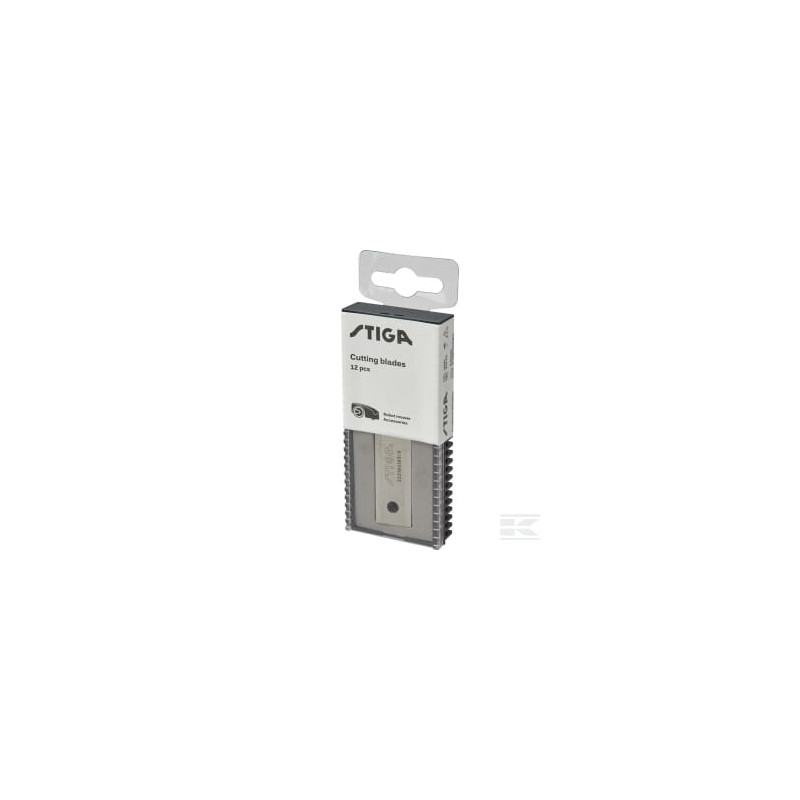 Stiga Lames de tondeuse robot, 12x 12x vis - Stig-A 5000