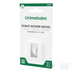 Grimsholm Lames pour Stihl iMOW et iMow EVO coupe-disque, 9x - iMOW 6 EVO