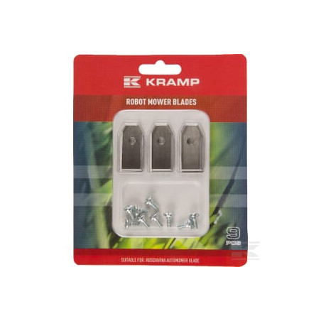Kramp Lame de robot Gardena/Husvarna x 9pcs - R40Li