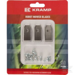 Kramp Lame de robot Gardena/Husvarna x 9pcs - Solarhybrid