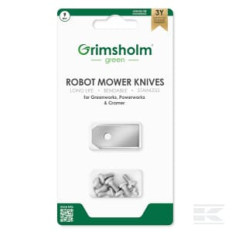 Grimsholm Lames pour , travaux de puissance, , 9 pièces - Greenworks