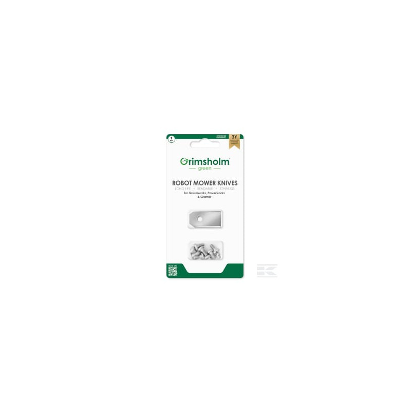 Grimsholm Lames pour , travaux de puissance, , 9 pièces - Cramer