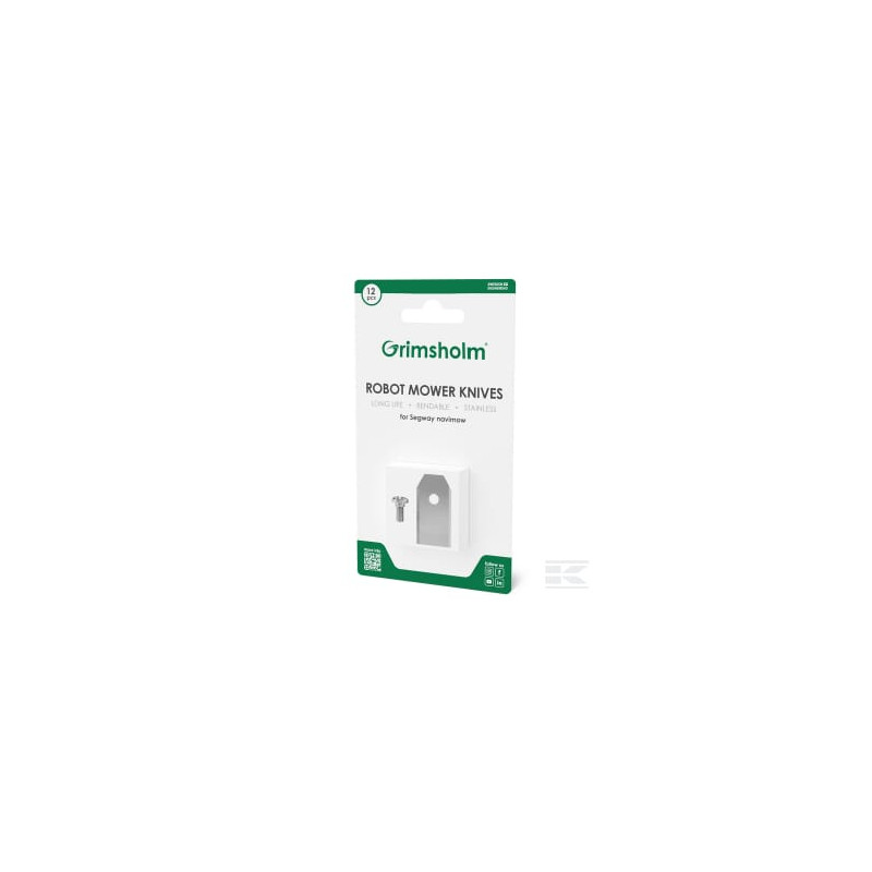 Grimsholm Jeu de lames, Segway Navimow, 12x - Navimow i108