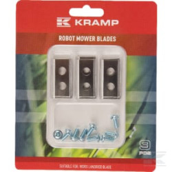 Kramp Lame de robot Worx x 9pcs - Landroid WG793E.1