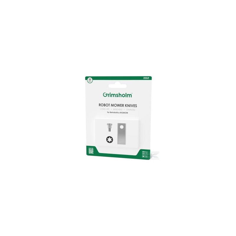 Grimsholm Jeu de lames, Belrobotics , 30x - Farmow