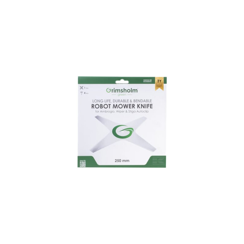 Grimsholm Lame robot 4 dents Stiga 25cm - L30 Elite Plus