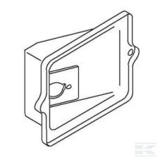 Briggs & Stratton 711198 Support de filtre à air
