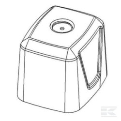 Briggs & Stratton 798963 Cache filtre a air