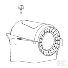 Briggs & Stratton 799102 Couvercle de filtre à air
