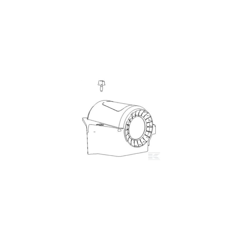 Briggs & Stratton 799102 Couvercle de filtre à air