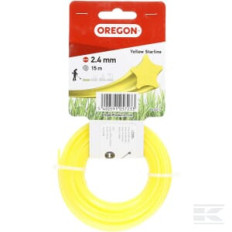 Oregon 69452Y Fil de coupe 2,4mmx15m Starline