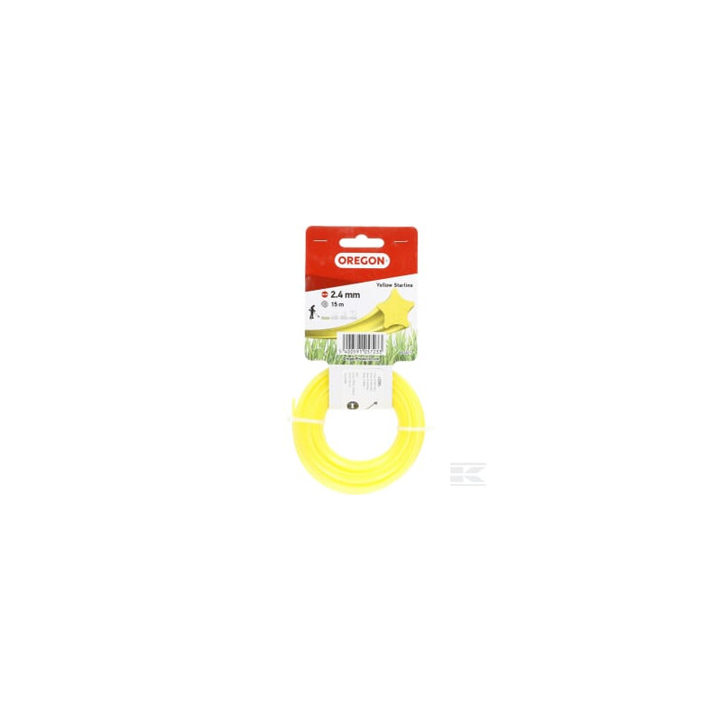 Oregon 69452Y Fil de coupe 2,4mmx15m Starline