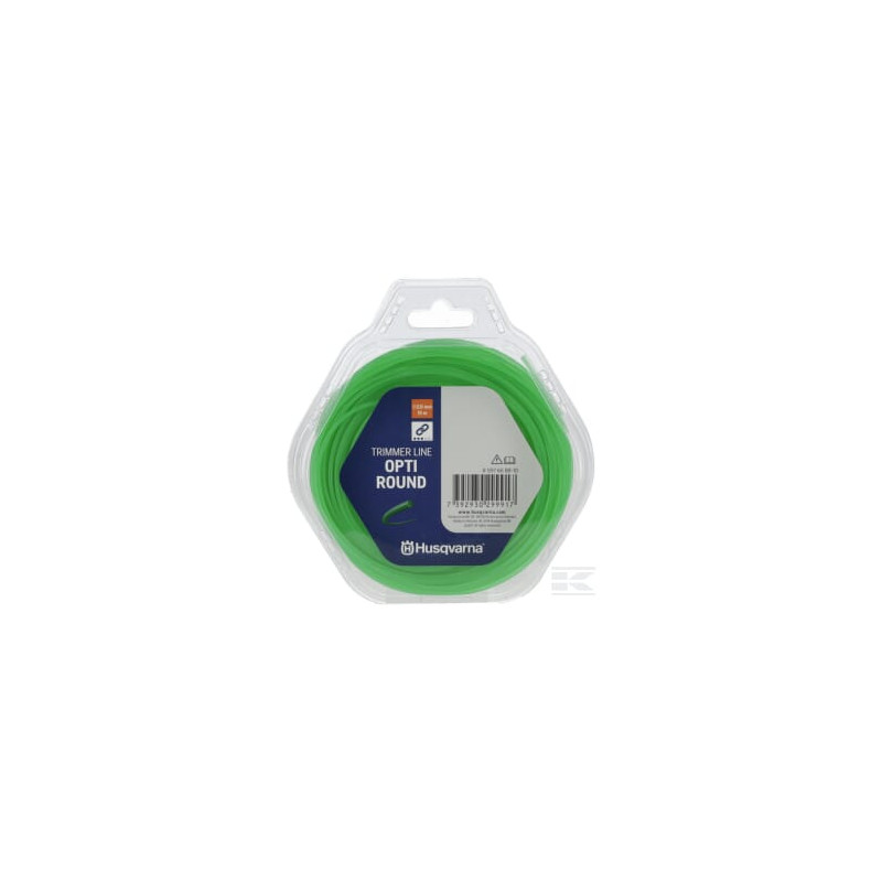 Husqvarna 597668810 Fil de coupe Optiround 2 mm x 15m