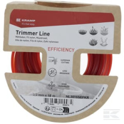 Kramp NL3015SEFKR Fil de coupe Ø 3mm 15m carré rouge Efficiency