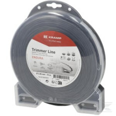 Kramp NL2478ERKR Fil de coupe Ø2,4x78m, Torsion ovale, noir, Kramp Endura