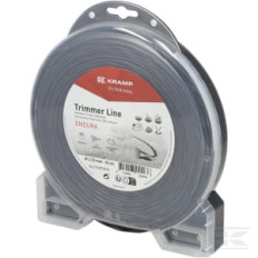 Kramp NL2763ERKR Fil de coupe Ø2,7x63m, Torsion ovale, noir, Kramp Endura