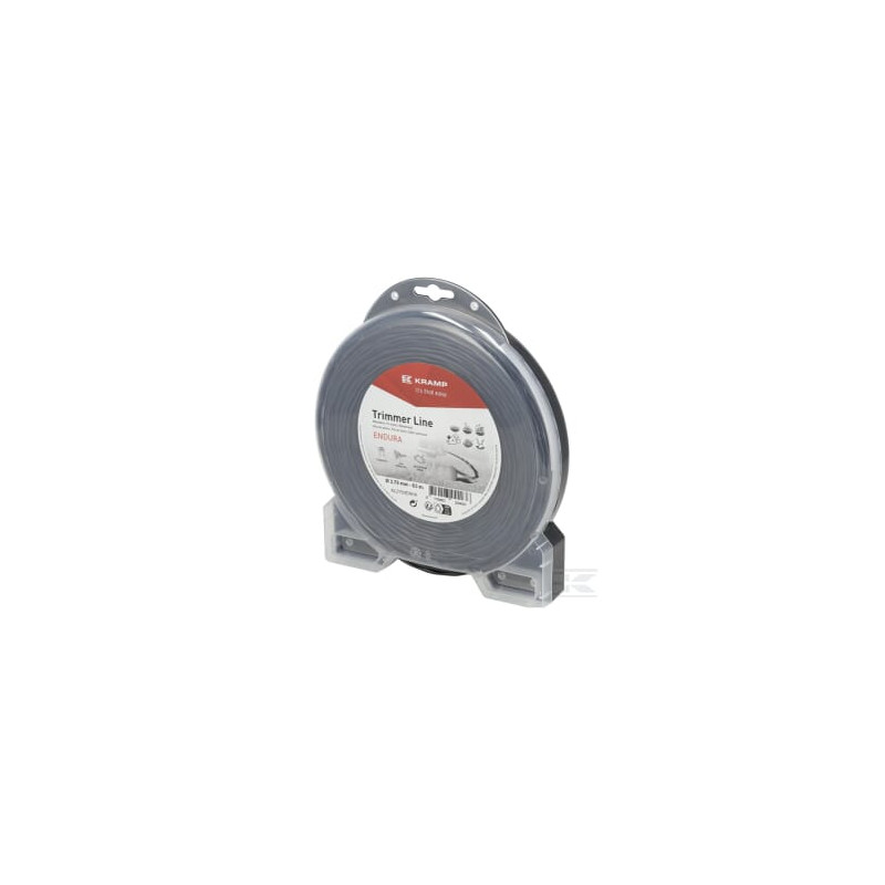 Kramp NL2763ERKR Fil de coupe Ø2,7x63m, Torsion ovale, noir, Kramp Endura