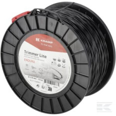 Kramp NL27173ERKR Fil de coupe Ø2,7x173m, Torsion ovale, noir, Kramp Endura