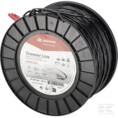 Kramp NL30127ERKR Fil de coupe Ø3,0x127m, Torsion ovale, noir, Kramp Endura