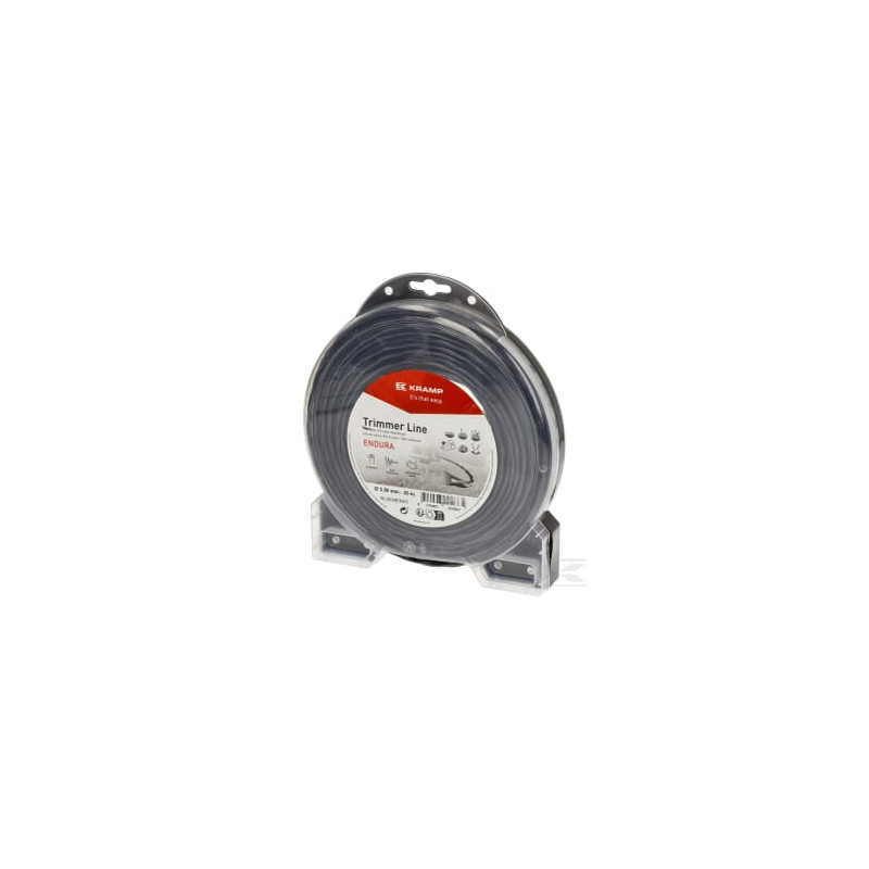 Kramp NL3538ERKR Fil de coupe Ø3,5x35m, Torsion ovale, noir, Kramp Endura