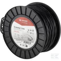 Kramp NL4075ERKR Fil de coupe Ø4,0x75m, Torsion ovale, noir, Kramp Endura