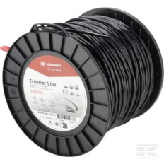 Kramp NL40122ERKR Fil de coupe Ø4,0x122m, Torsion ovale, noir,Kramp Endura