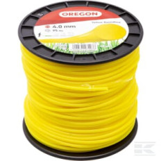 Oregon 69388Y Fil de coupe-bordures rond 4mm 95m