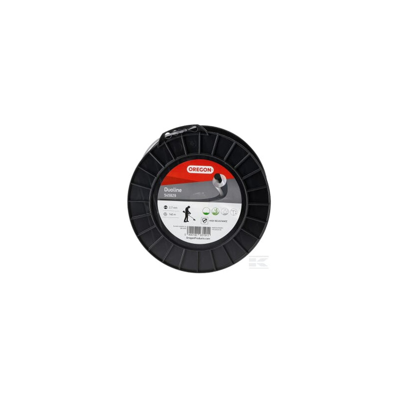 Oregon 545829E Nylon Duoline 2,7mm x 140m