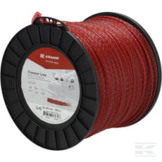 Kramp NL27360TCKR Fil de coupe D. 2.65mm 360m torsadé rouge Kramp