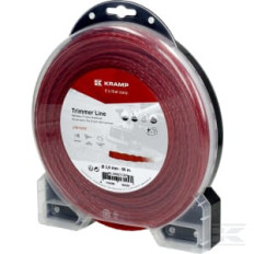 Kramp NL3056TCKR Fil de coupe D. 3mm 56m torsadé rouge Kramp
