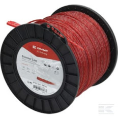 Kramp NL30281TCKR Fil de coupe D. 3mm 281m torsadé rouge Kramp