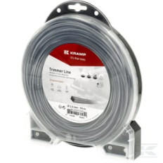 Kramp NL2559TSKR Fil de coupe D.2.5mm 59m carré Titanium Power gris Kramp