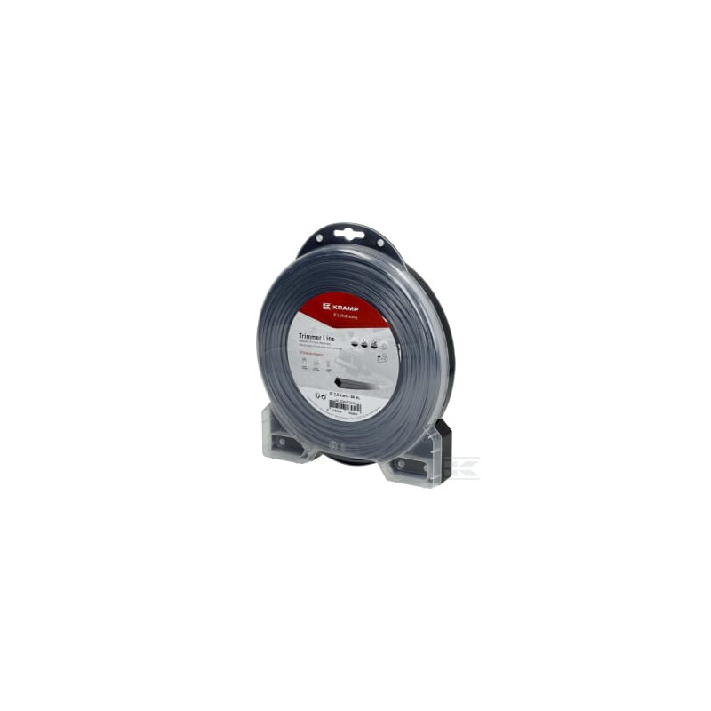 Kramp NL3044TSKR Fil de coupe D.3mm 44m carré Titanium Power gris Kramp