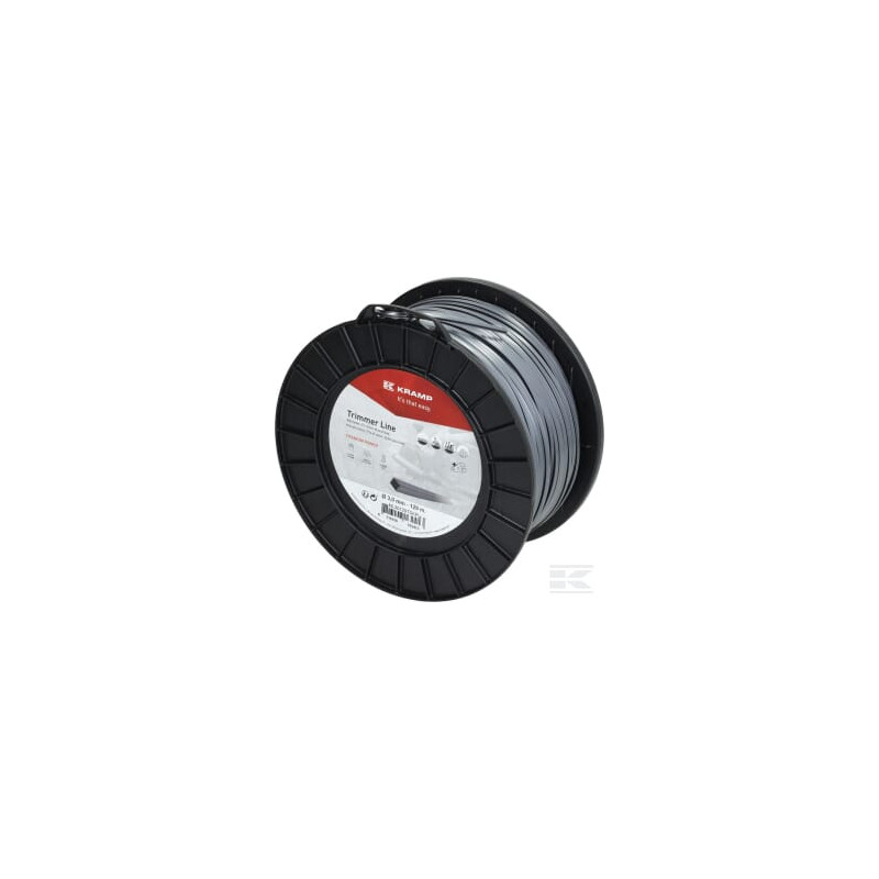 Kramp NL30129TSKR Fil de coupe D.3mm 129m carré Titanium Power gris Kramp