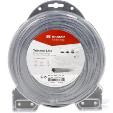 Kramp NL3530TSKR Fil de coupe D.3.5mm 30m carré Titanium Power gris Kramp