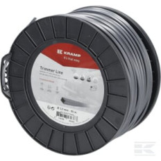 Kramp NL3595TSKR Fil de coupe D.3.5mm 95m carré Titanium Power gris Kramp
