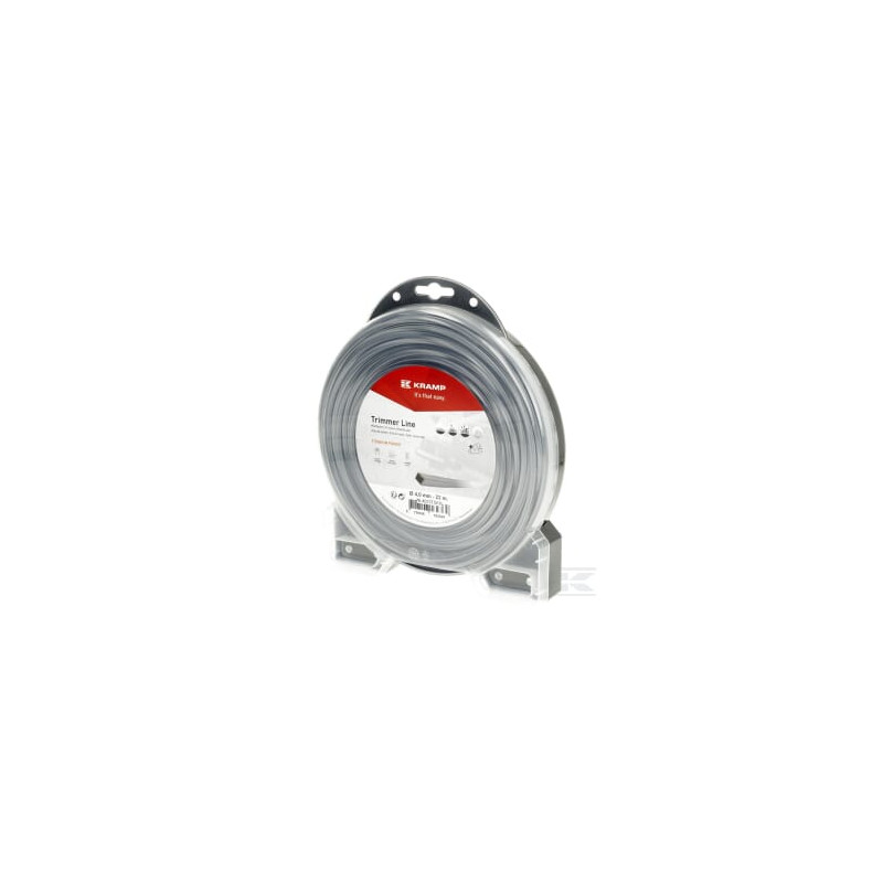 Kramp NL4023TSKR Fil de coupe D.4mm 23m carré Titanium Power gris Kramp